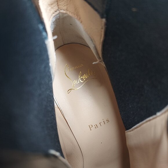 Christian Louboutin Black Leather Turelastic Chelsea Boot - Picture 4 of 13